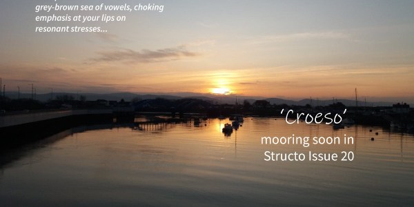 Croeso to be published in Structo magazine