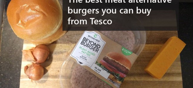 Beyond Burgers with brioche buns, shallots, and cheese